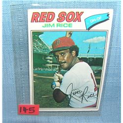 Early Jim Rice all star baseball card