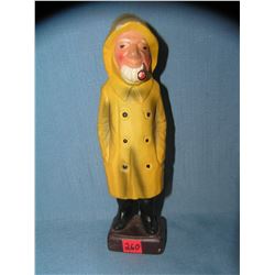 Old salt sea captain 7 1/2 inches hand painted figure