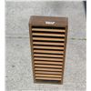 Image 1 : Walnut storage box with dividers
