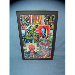 Superhero and villian nonsports collector cards