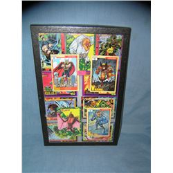 Superhero and villian nonsports collector cards