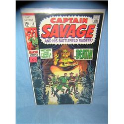 Early Capt. Savage comic book