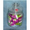 Image 1 : All glass country store style candy container