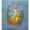 Image 1 : All glass country store style candy container