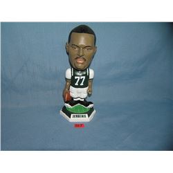 Vintage NY Jets Jenkins football bobble head figure