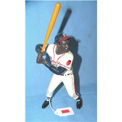 Hank Aaron hard plastic Hartland baseball figure