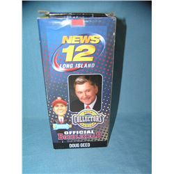 Doug Geed News channel 12 bobble head figure