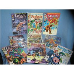 Collection of vintage Fantastic 4 comic books