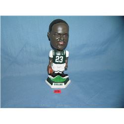 Vintage NY Jets Greene football bobble head figure