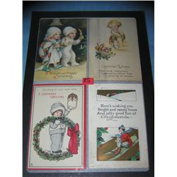 Collection of vintage post cards