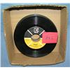 Image 1 : Box of vintage 45 RPM records