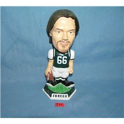 Vintage NY Jets Faneca football bobble head figure