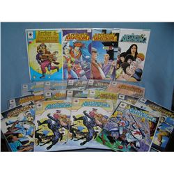 Archer and Arm Strong vintage comic books