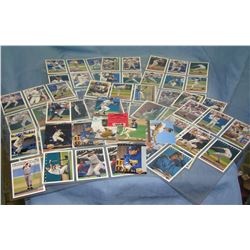 Group of vintage baseball cards