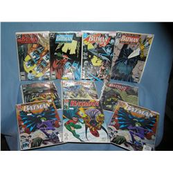 Collection of vintage Batman comic books