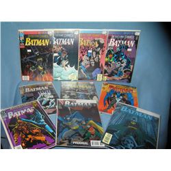 Collection of vintage Batman comic books