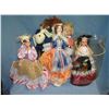 Image 1 : Box full of collectible dolls and more