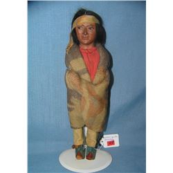 Native American Indian Skookum doll with head band