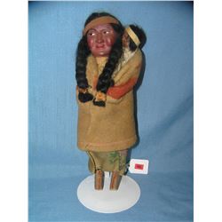 Native American Indian Skookum squaw