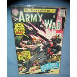 Early Army of War comic book