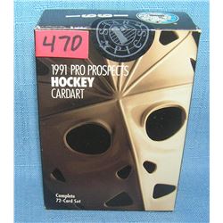 1991 prospects hockey card set