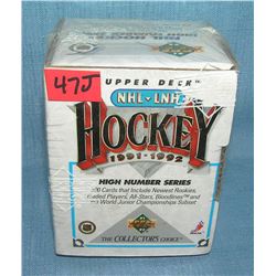 Upper Deck NHL hockey factory sealed set