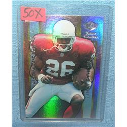 Thomas Jones rookie football card