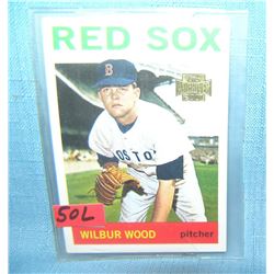 Wilbur Wood Topps archives baseball card