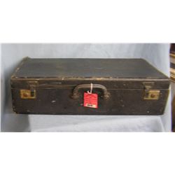 Antique travel luggage or salesman case