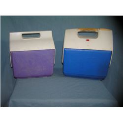 Pair of quality Igloo work or picnic coolers