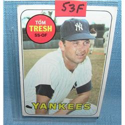 1969 Topps Tom Tresh baseball card