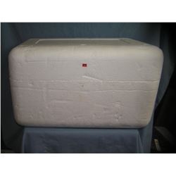 Large Styrofoam beach, picnic or shipping cooler