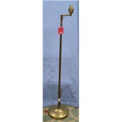 Solid brass floor lamp