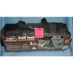 Two person camo trail tent