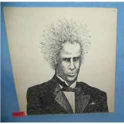 Artist signed original art work pen and ink