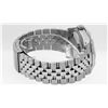 Image 3 : Rolex Mens Stainless Steel Silver Diamond Lugs & Pyramid Bezel Datejust Wristwat