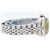 Image 6 : Rolex Ladies Stainless Steel Yellow Diamond & Emerald Datejust Wristwatch