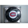 Image 1 : Andre Pronovost Autographed Puck with Classic Authentic COA