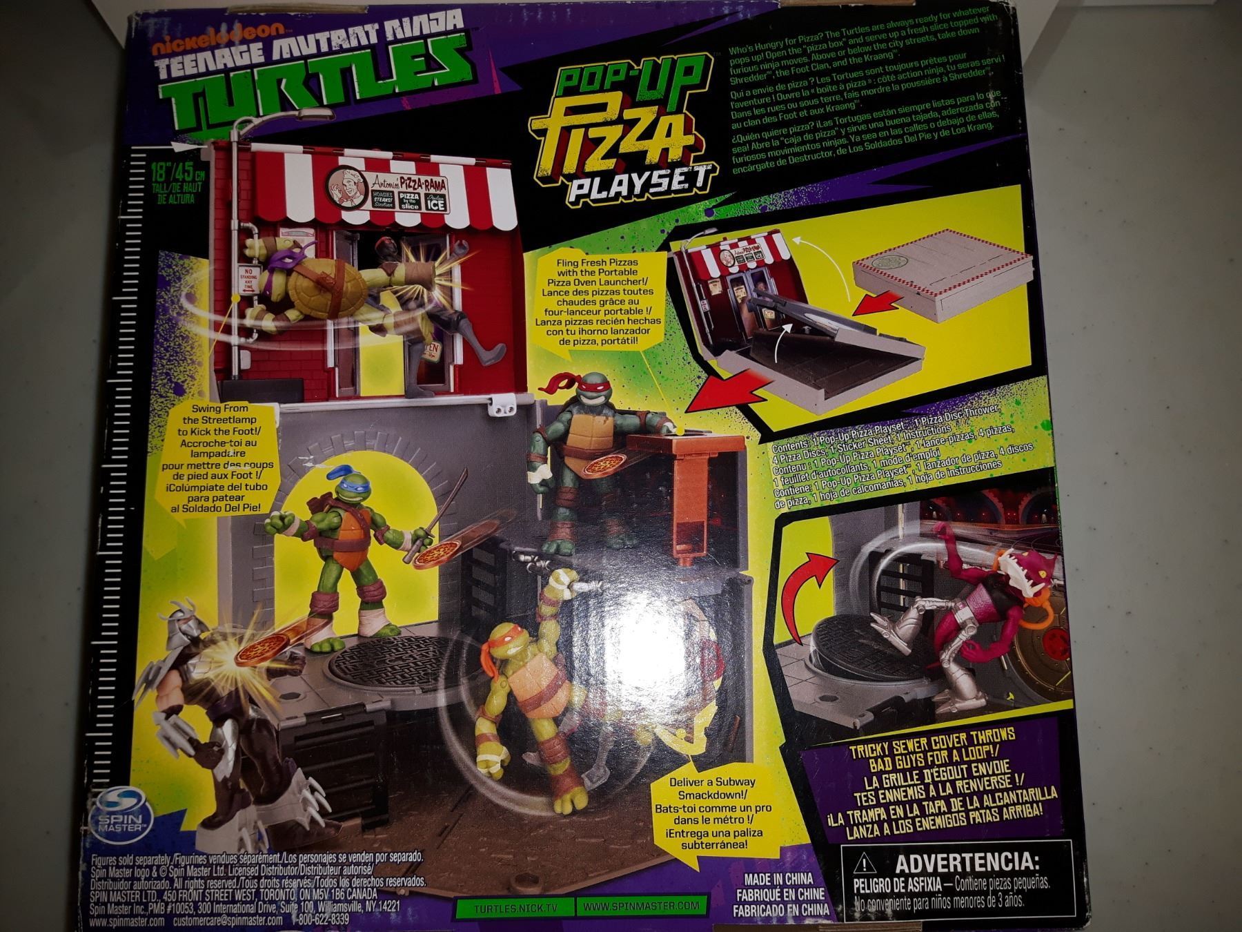 Teenage Mutant Ninja Turtles Anchovy Alley Play Set