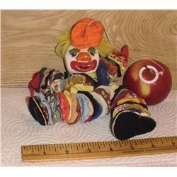 Clown puppet - jouet bouffon