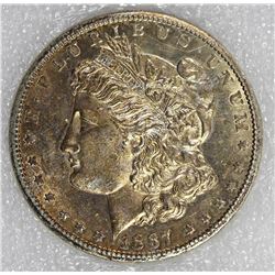 1887-S MORGAN SILVER DOLLAR