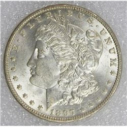 1897-O MORGAN SILVER DOLLAR