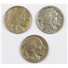 Image 1 : (3) BUFFALO NICKELS