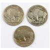 Image 2 : (3) BUFFALO NICKELS