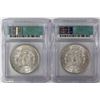 Image 2 : TWO 1883-O MORGAN SILVER DOLLARS