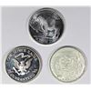 Image 2 : (3) ONE OUNCE SILVER ROUNDS