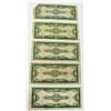 Image 2 : 5 PCS 1923 $1.00 SILVER CERTIFCATES