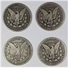 Image 2 : (4) MORGAN SILVER DOLLARS