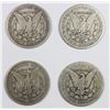 Image 2 : (4) MORGAN SILVER DOLLARS