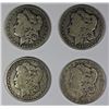 Image 1 : (4) MORGAN SILVER DOLLARS